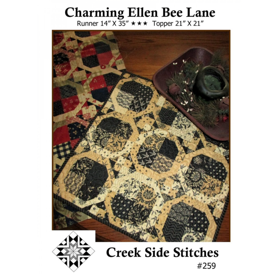 Creek Side Stitches ~ Charming Ellen Bee Lane Quilt Pattern