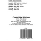 Creek Side Stitches ~ Show Your Colors Quilt Table Topper Quilt Pattern or Kit