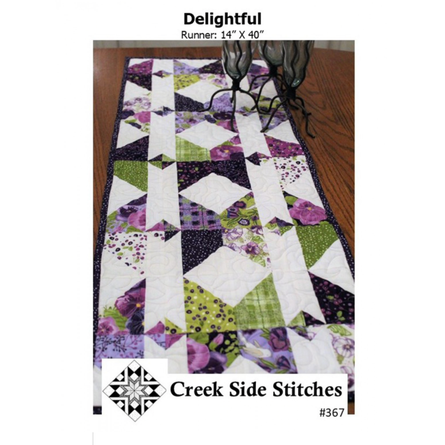 Creek Side Stitches ~ Delightful Quilt Pattern