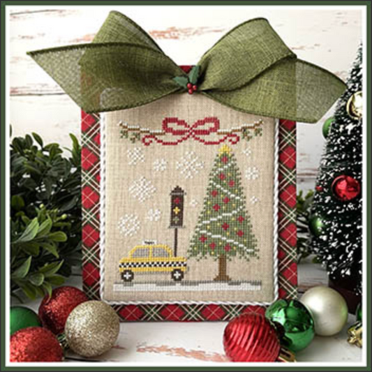 Country Cottage Needleworks ~  Big City Christmas - Street Scene Pattern