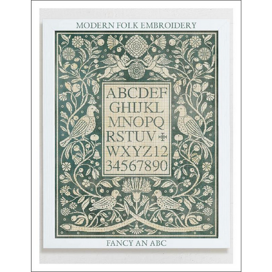 Modern Folk Embroidery ~ Fancy an ABC Pattern