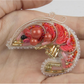 Beadwork Brooch Kit | Shrimp BP-290C