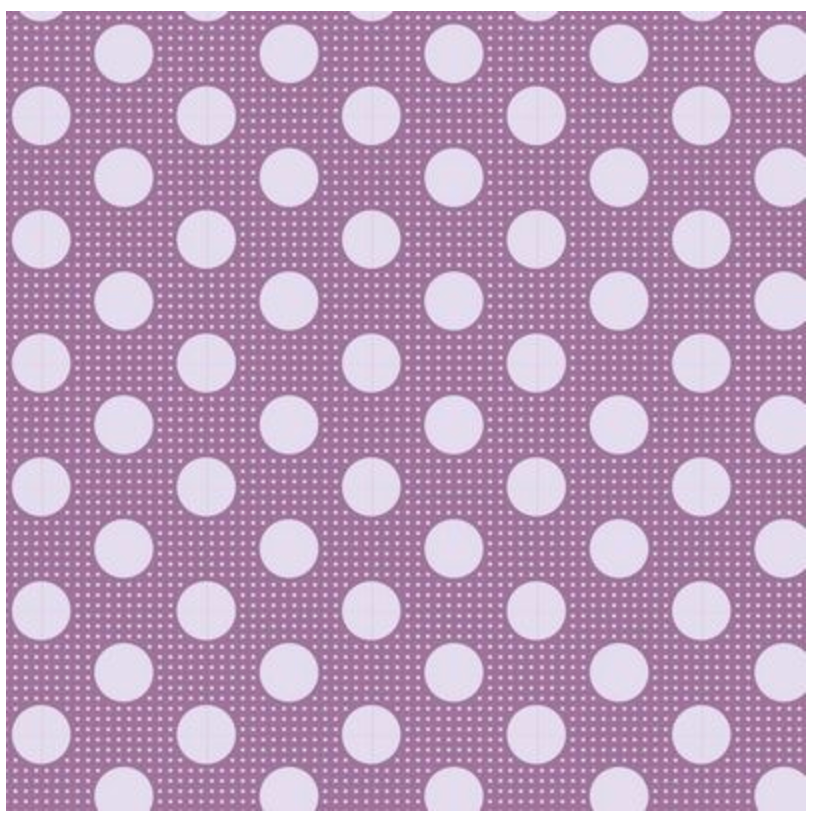 Tilda ~ Medium Dots Lilac TIL130009-V11