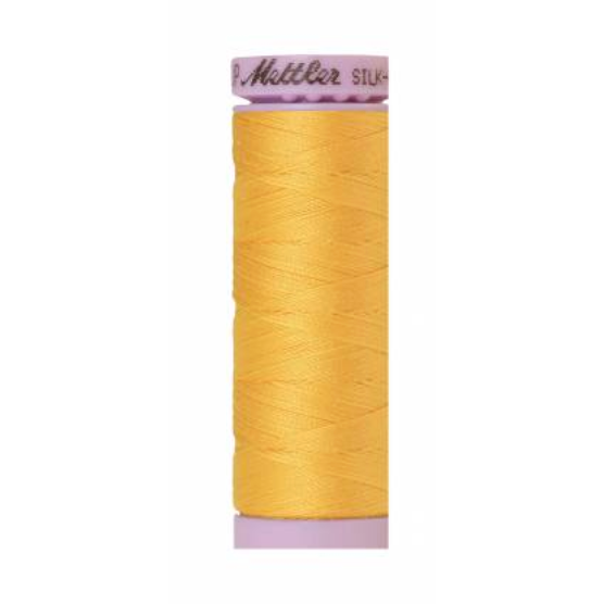 Mettler Silk-Finish 50wt Solid Cotton Thread 164yd/150M Summersun 0120