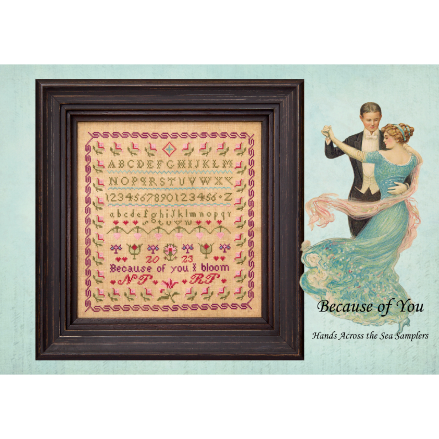 Hands Across The Sea | Because of You Sampler Pattern PDF Download