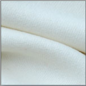 Dorr Mill ~ #8120 White Wool Fabric