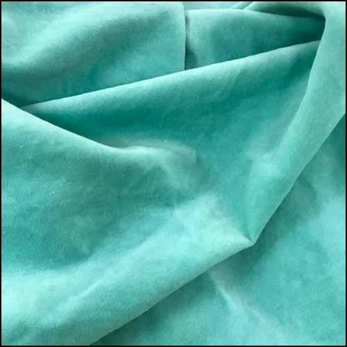 Lady Dot Creates ~ Sea Glass 100% Cotton Hand-Dyed Velveteen - Fat Eighth