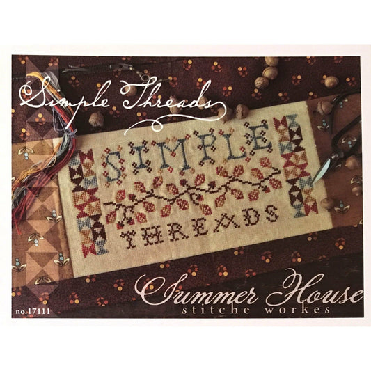 Simple Threads Cross Stitch Pattern