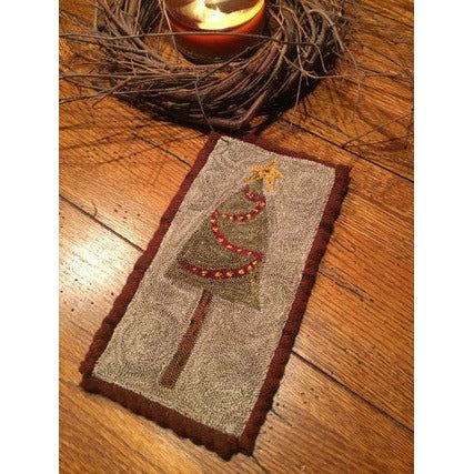 Old Tattered Flag ~ Skinny Series: "Christmas Tree" Punch Needle Pattern
