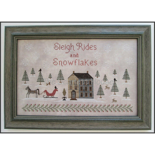 The Scarlett House ~ Sleigh Rides and Snowflakes Pattern