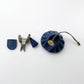 Cohana Mini Scissors and Mini Drawstring Pouch Set ~ Blue