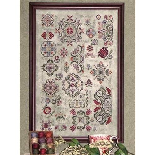 Rosewood Manor ~ Spring Quakers Sampler Pattern