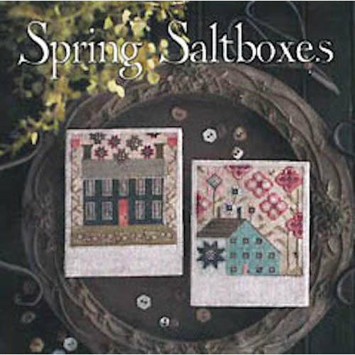 Plum Street Samplers ~ Spring Saltboxes Pattern