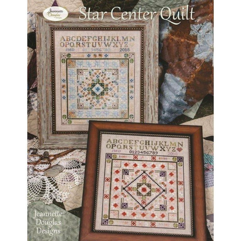 Jeannette Douglas Designs ~ Star Center Quilt Pattern