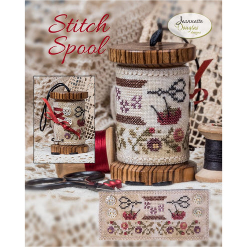 Jeannette Douglas Designs | Stitch Spool Pattern – Hobby House Needleworks