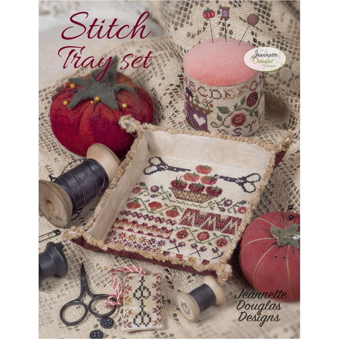 Jeannette Douglas Designs | Stitch Tray Set Pattern – Hobby House ...