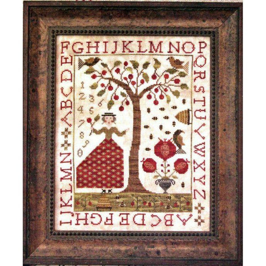 With Thy Needle & Thread ~ Summer at Cherry Hill Sampler Pattern