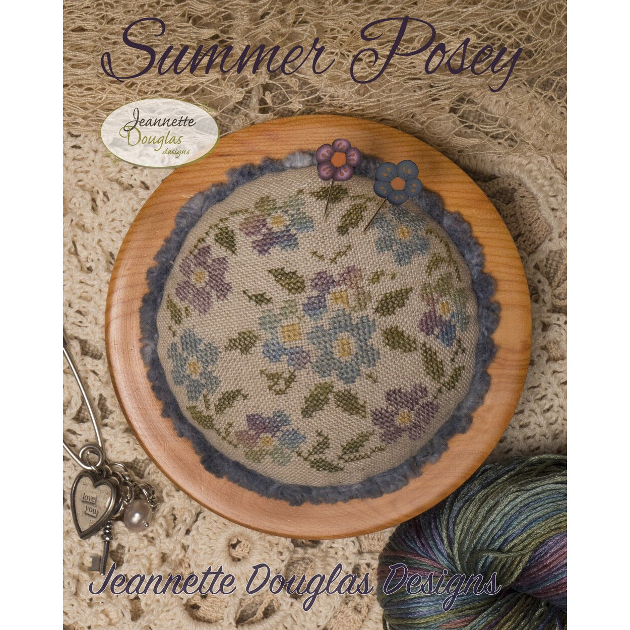 Jeannette Douglas Designs ~ Summer Posey Pattern Kit