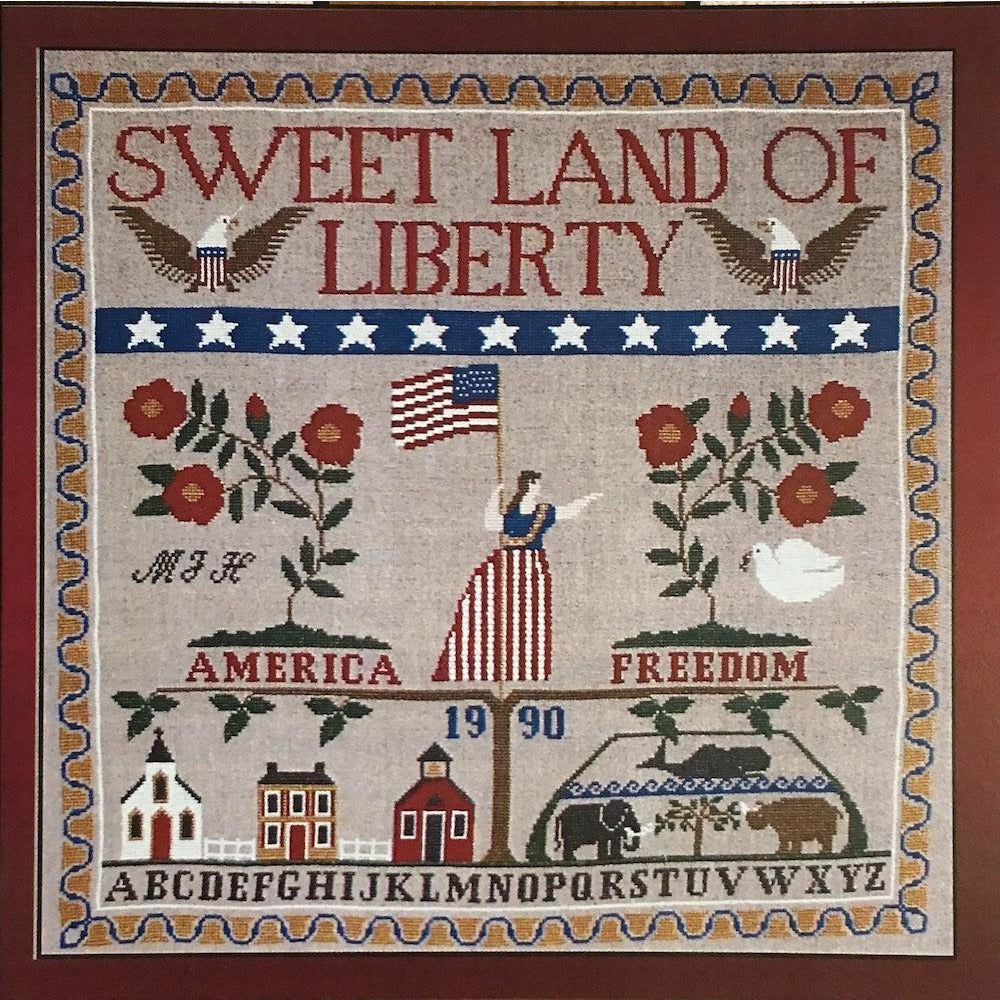 Hinzeit ~ Charmed Samplers III: Sweet Land of Liberty Pattern