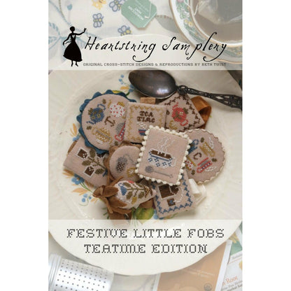 Heartstring Samplery ~ Festive Little Fobs Series Cross Stitch Pattern