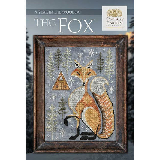 Cottage Garden Samplings ~ A Year In The Woods ~ The Fox Pattern #1