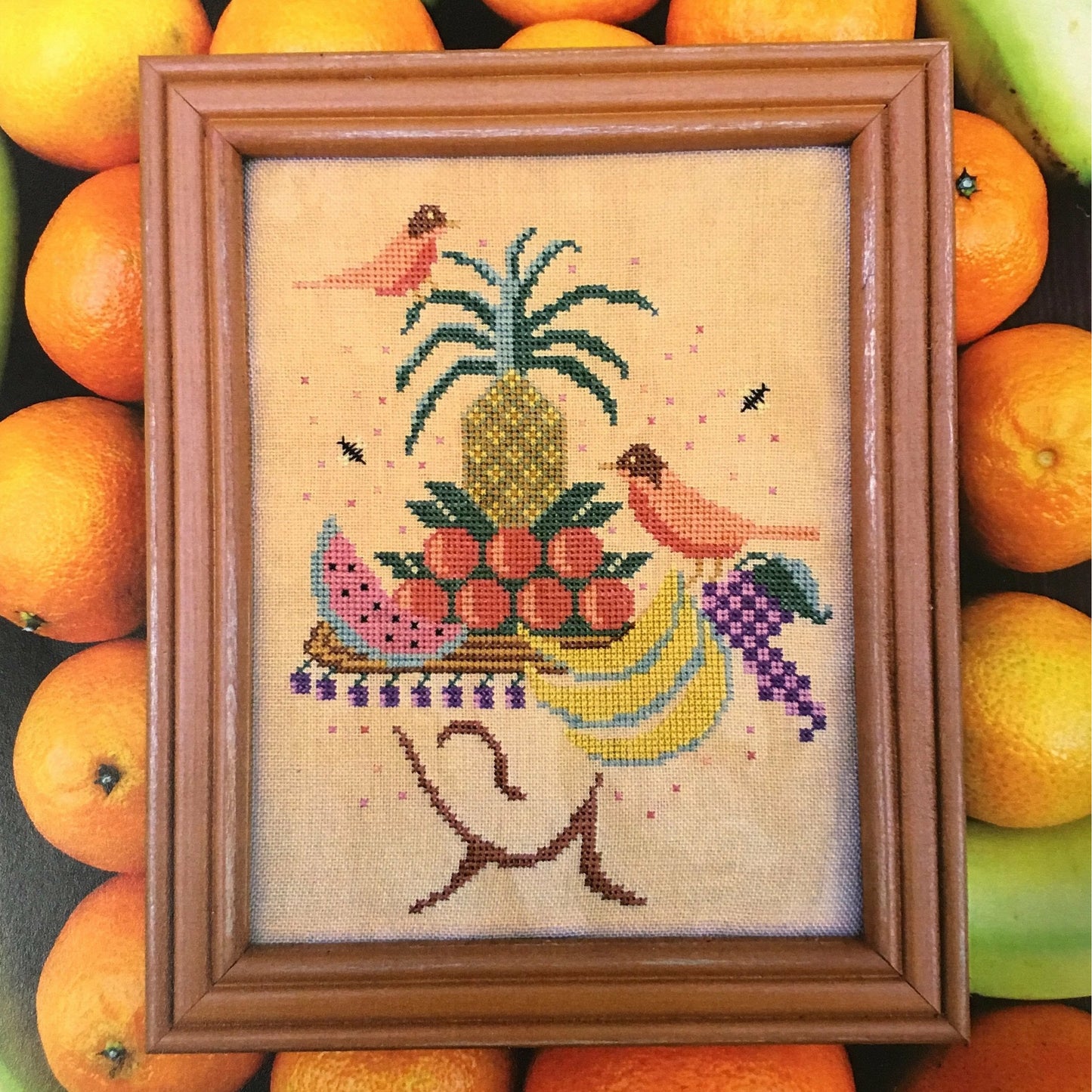 Carriage House Samplings ~ Tropical Hat Lady Pattern
