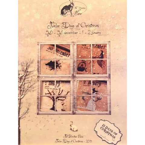 Primitive Hare ~ The Primitive Hare ~ 12 Days of Christmas: 5-8 Pattern