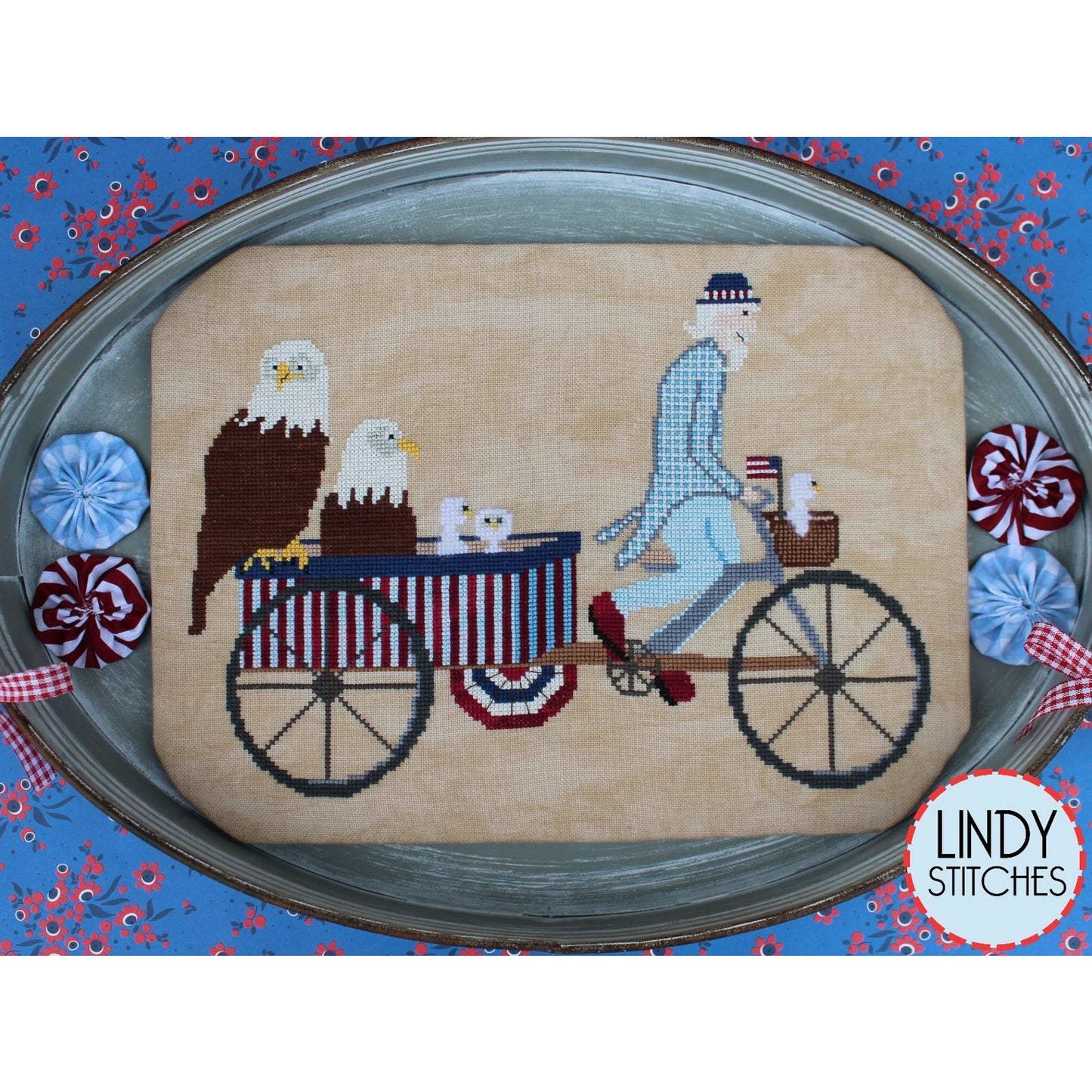 Lindy Stitches ~Uncle Sam's Rickshaw Pattern