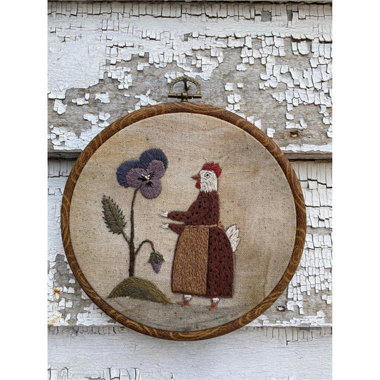 Notforgotten Farm ~ Henrietta Viola Embroidery Pattern