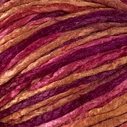 Deco Silk Yarn 1 Ply W37 ~ Shaded Garnets 5 yds