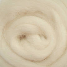 Wistyria Editions ~ Natural Wool Roving - 1 oz.