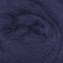 Wistyria Editions ~ Navy Wool Roving 0.25 oz