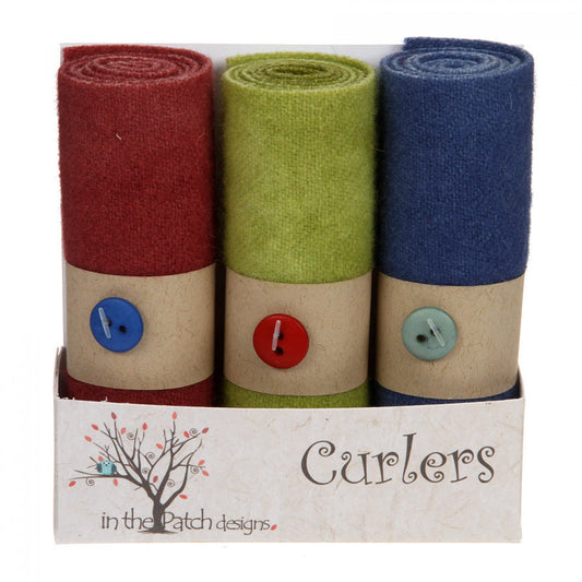 In The Patch Designs Wool Curlers ~ Vineyard