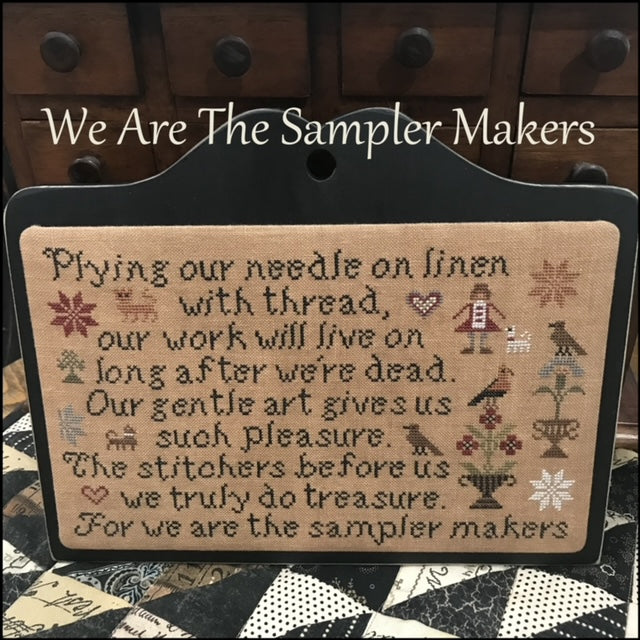 The Scarlett House ~ We Are the Sampler Makers Pattern