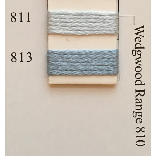 Colors 811 - 813 Wedgewood Blue Range