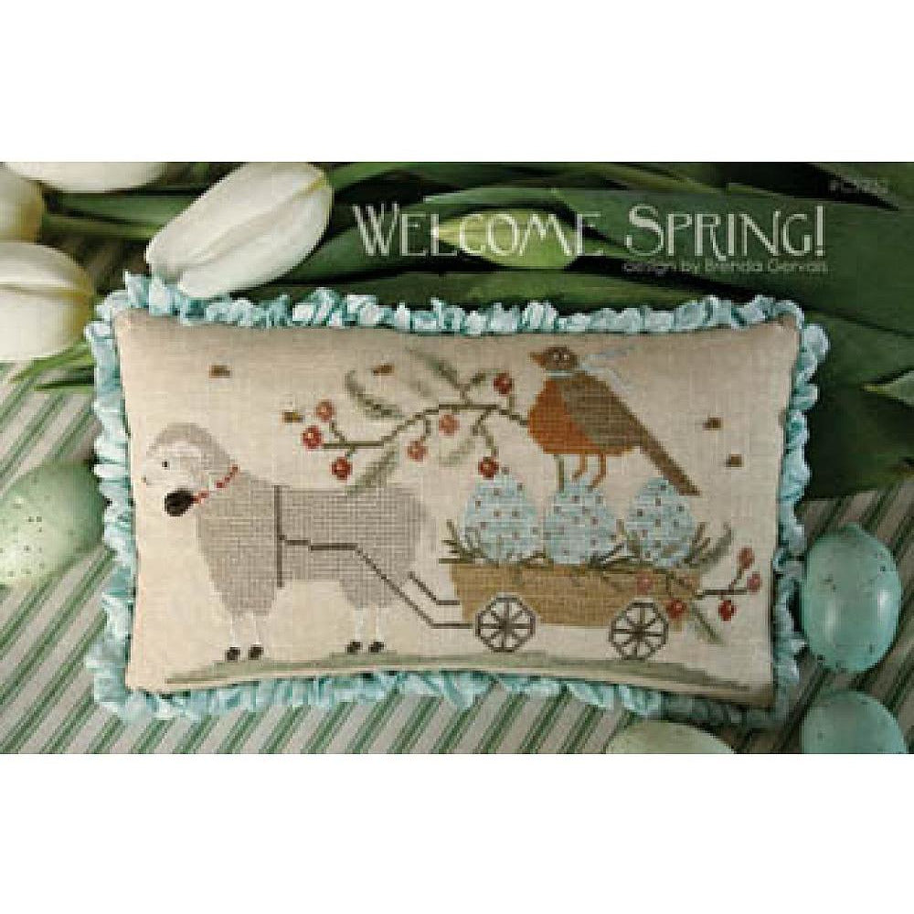 With Thy Needle & Thread ~ Welcome Spring Pattern – Hobby House Needleworks