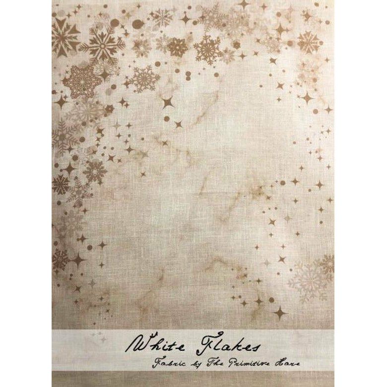The Primitive Hare | 30 ct. White Flakes Linen