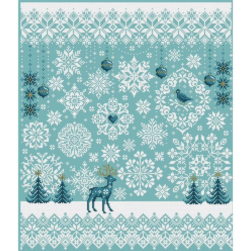 Shannon Christine Designs ~ Falling Snow Pattern