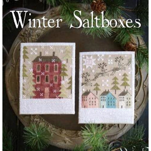 Plum Street Samplers ~ Winter Saltboxes Pattern
