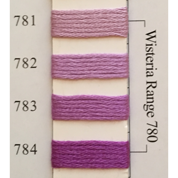 Colors 781 - 784 Wisteria Range