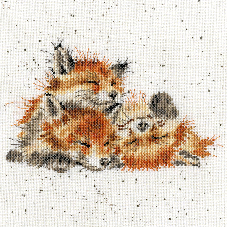 Bothy Threads ~ Afternoon Nap Cross Stitch Kit