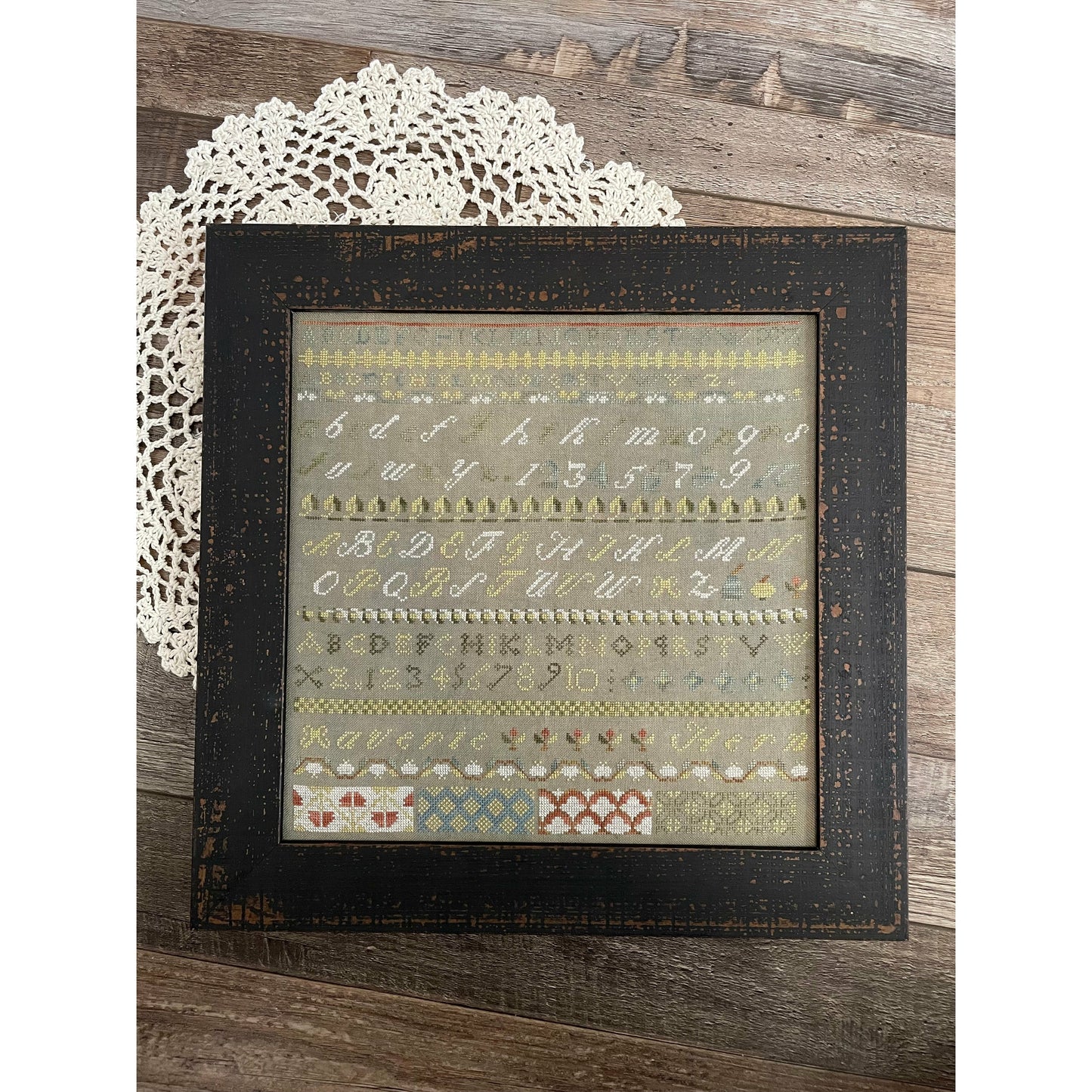 From the Heart ~ Xaverie Hern ~ A Spanish Sampler Pattern