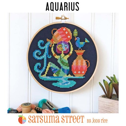 Zodiac Series ~ Aquarius Pattern