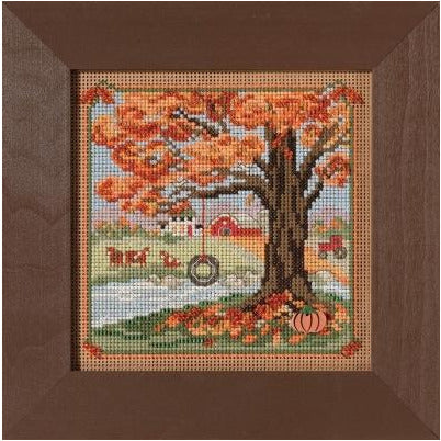 2021 Buttons & Beads ~ Autumn Swing Cross Stitch Kit