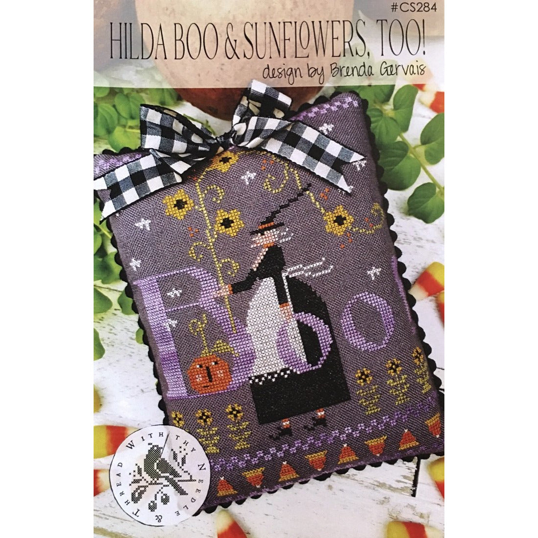 With Thy Needle & Thread ~ Hilda Boo & Sunflowers, Too! Pattern
