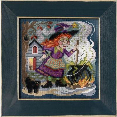 2021 Buttons & Beads ~ Witch's Brew Cross Stitch Kit