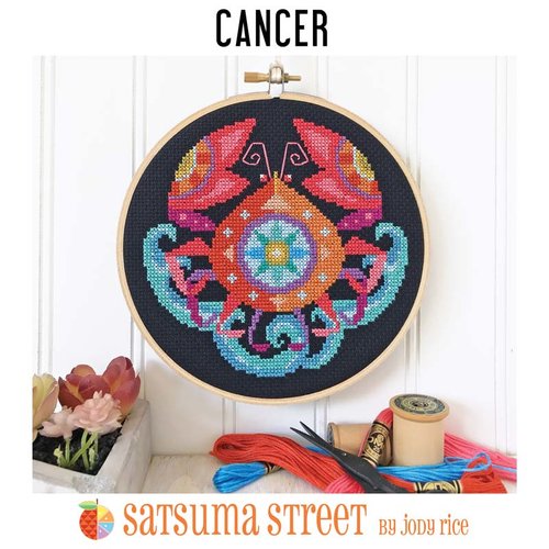 Satsuma Street | Zodiac Series ~ Cancer Pattern