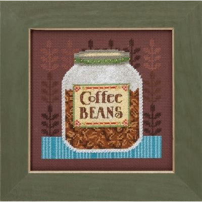Debbie Mumm ~ Coffee Beans Cross Stitch Kit