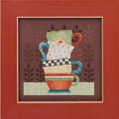 Debbie Mumm | Coffee Cups Cross Stitch Kit