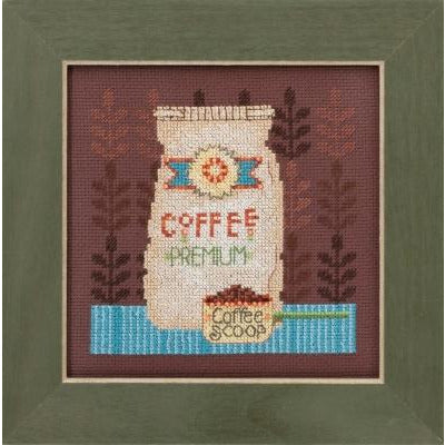Debbie Mumm ~ Coffee Grounds Cross Stitch Kit